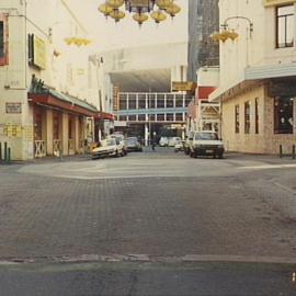 Corner of Dixon Street and Little Hay Street, Haymarket