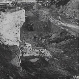 Excavation work for Eastern Distributor