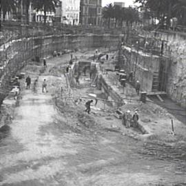 Excavation work for Eastern Distributor