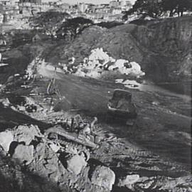 Excavation work for Eastern Distributor