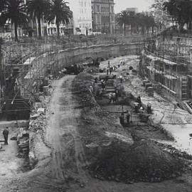 Excavation work for Eastern Distributor