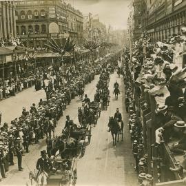 Federation Parade, George Street Sydney, 1901