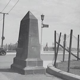 Nolan Memorial Fountain, Clarence Street near Grosvenor Street Sydney, 1933