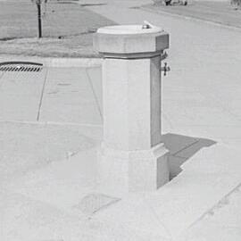 Drinking fountain, 1930