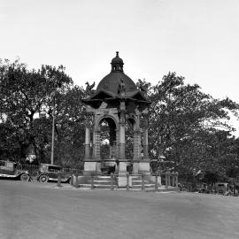 Frazer Memorial Fountain, Prince Albert Road and St Mary's Road Sydney, 1930-1939