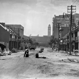 Roadworks in Foveaux Street Surry Hills, 1928