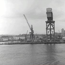 Garden Island Naval Dockyard, Woolloomooloo Bay, 1970s