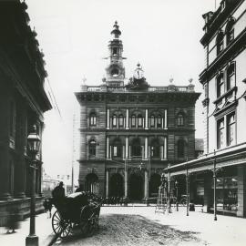 Commercial Bank, GPO and David Jones, George Street Sydney, circa 1885