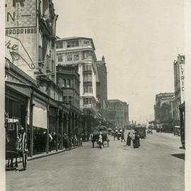 View south along George Street towards Railway Square Haymarket, 1921