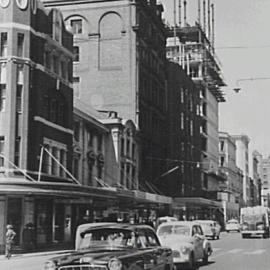 Corner of George Street and Bridge Street Sydney, 1960