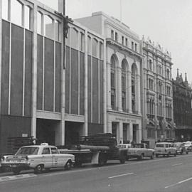 Looking north along George Street Haymarket, 1970s