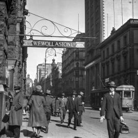 WF Wollaston Ltd, George Street Sydney, 1930s