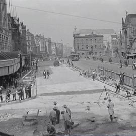 George Street roadworks