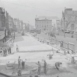 George Street roadworks