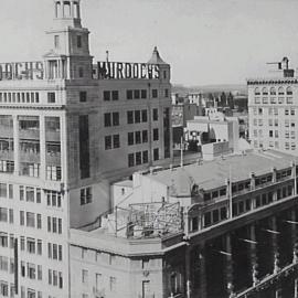 Murdochs and Commonwealth Hotel, George Street Sydney, 1930