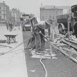 George Street roadworks