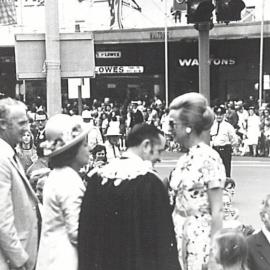 Royal visit on George Street