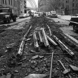 Roadworks in George Street North