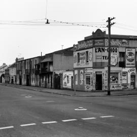 Original terraces before Housing Commission development in Wellington Street Waterloo, 1961