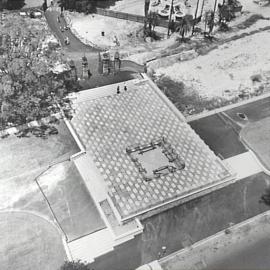 Paving outside Palace Garden Gates at Royal Botanic Gardens