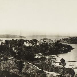 View of Rushcutters Bay, 1880s