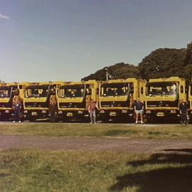 Council cleaning vehicles