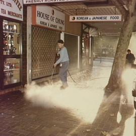 Council street cleaning