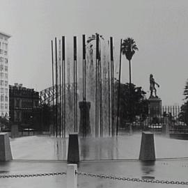 Morshead Fountain, Royal Botanic Gardens, 1966