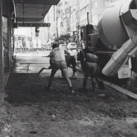 Roadworks Pitt Street