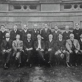 Principal Officers of the City Council, circa 1913-1914