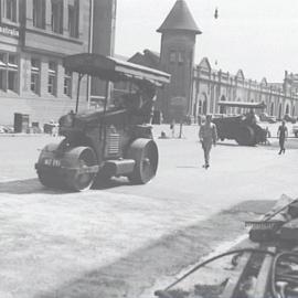 Roadworks in Hay Street