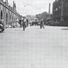 Roadworks in Hay Street