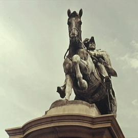 The equestrian statue of King Edward VII