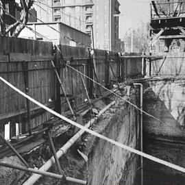 Chevron Hotel excavation