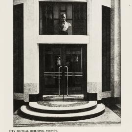 City Mutual Life Building, corner Hunter Street and Bligh Street Sydney, 1936