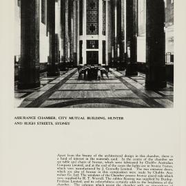 City Mutual Life Building, corner Hunter Street and Bligh Street Sydney, 1936