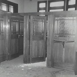 Interior view of E.S.& A. Bank building