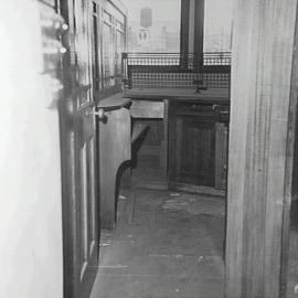 Interior view of E.S.& A. Bank building