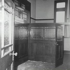 Interior view of E.S.& A. Bank building