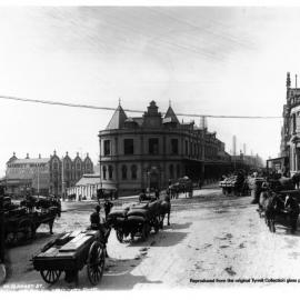 Sussex and Market Streets looking north, 1900