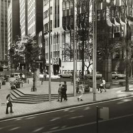 Richard Johnson Square, corner of Bligh Street and Hunter Street Sydney, circa 1980