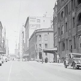 Phillip Street & Hunter Street widening at corner