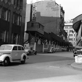 View along Hunter Street from Bligh Street Sydney, 1939