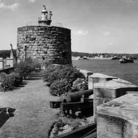 Eastern end of Fort Denison (Pinchgut), 1958
