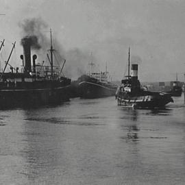 Shipping at Pyrmont