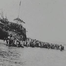 Crowd at Bradley's Head