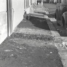 Footpath reconstruction