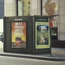 Information Stall in Castlereagh Street