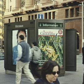 Information Stand in Martin Place