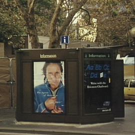 Information Stand in George Street